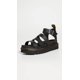 thumbnail image 2 of Sandalia Dr. Martens Blaire Fisherman para mujer, piel hidropiel negra, 2 of 5
