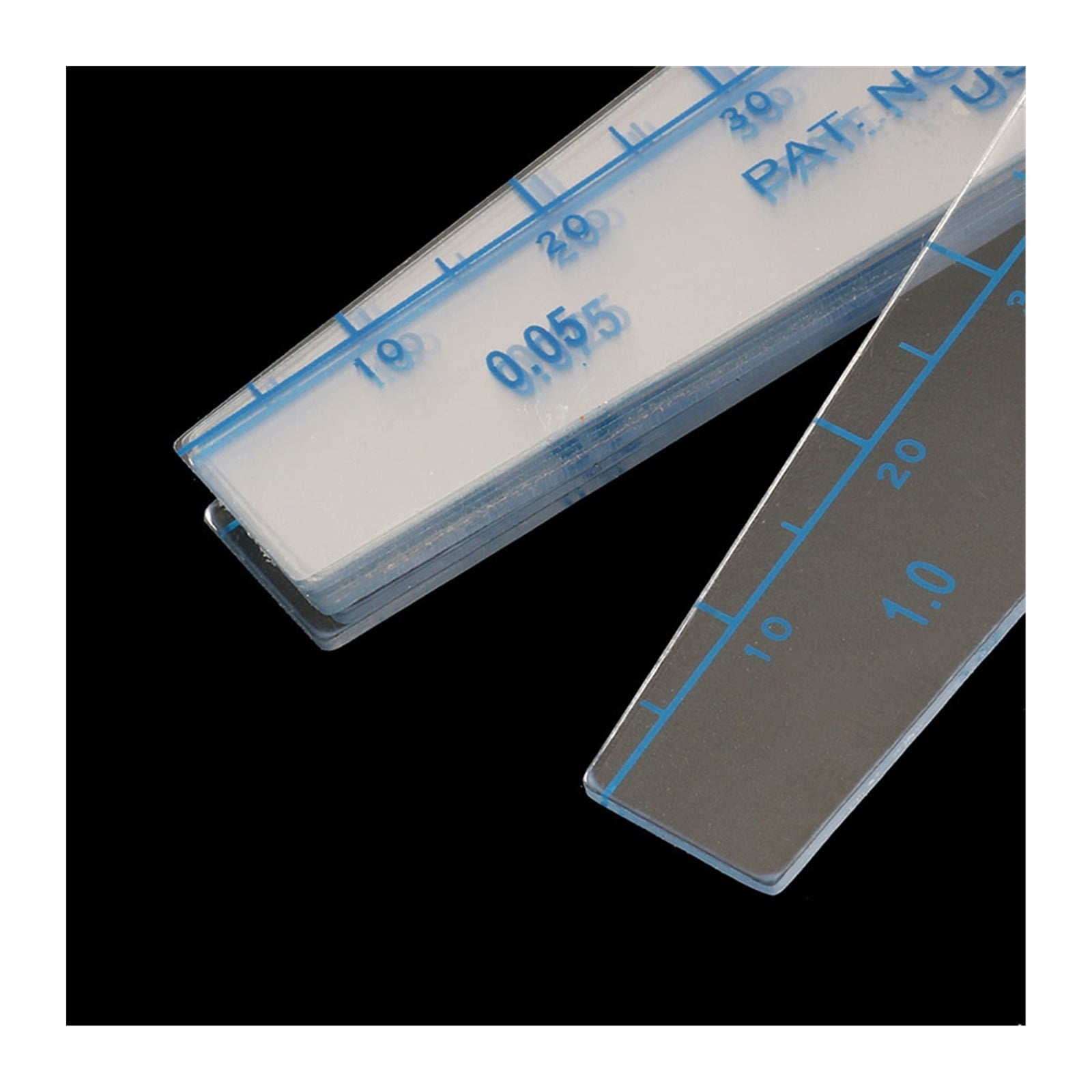 14 In 1 Plastic Feeler Gauge 0.05-1mm Metric Thickness Gauge Valves Foliage Of Valves Spark Gap For Measurement Probe Gap