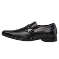 thumbnail image 2 of Mocasines Clásicos Slip-On para Hombre Bruno Marc Negro Talla 11, 2 of 8