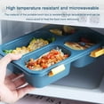 thumbnail image 4 of OUSITAID Lunch Box Bento Box  Eco-Friendly Bento Lunch Box Meal Prep Containers for Children and Adult (Four Grid + Soup Bowl), 4 of 9