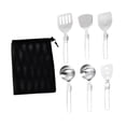 thumbnail image 3 of jinwen Camp Cooking Utensil Set Camping Kitchen Utensil Set for RV Camping Grilling 6Pcs, 3 of 9