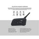 Vnetphone V6 Casque de Moto Bluetooth Casque d'Interphone 1200M Moto Casque d'Interphone 6 Coureurs – image 5 sur 6