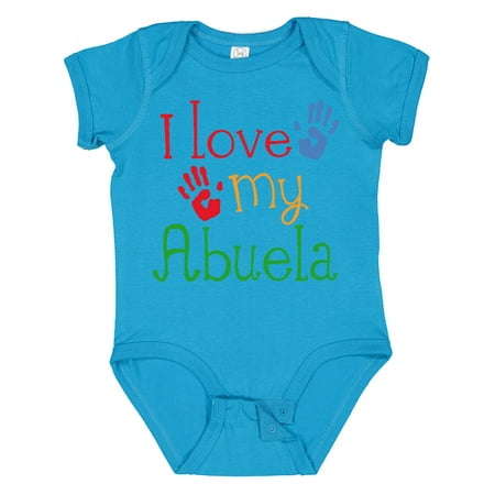 

Inktastic I Love My Abuela Gift Baby Boy or Baby Girl Bodysuit