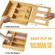 thumbnail image 5 of Organizador de bolsas SpaceAid Bamboo para cajón de cocina, 5 of 5