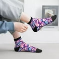 thumbnail image 2 of Pofeuu cartoon rainbow Skull Print 30cm Socks, Adult Running Hiking Socks for Youth and Adult, 2 of 7