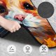 thumbnail image 3 of Balery Oil Painting Colorful Hamster Juego de 4 Alfombrillas para Auto, Revestimientos de Caucho Resistente, Diseño Antideslizante, 3 of 7