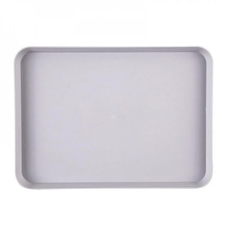 

Final Clear Out! Rectangular Tray Storage Tray Easy to Clean Fruit Tray Heat-resistant Non-slip Dinner Plate for Home for Kitchen Tableware