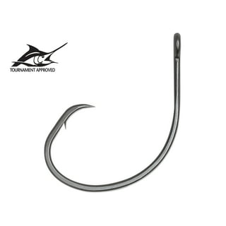 VMC Live Bait 1X Strong Fishing Hooks - Model 9260 - Coastal Black - 2/0 -  25 Hooks 