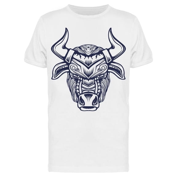 Line Art Bull Tee Men's -Image by Shutterstock