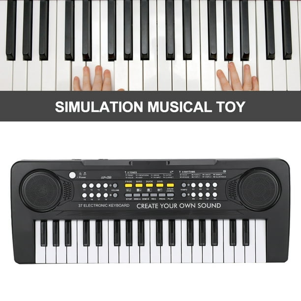 Piano Eléctrico De 37 Teclas, Juguete Multifuncional Para Teclado, Juguete Educativo Musical Para Niños