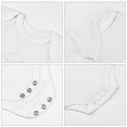 thumbnail image 4 of Buyless Fashion Baby Girls Bodysuit With Short Or Long Sleeves Cotton Onsie, 4 of 8