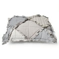 thumbnail image 3 of Donna Sharp Smoky Mountain Patchwork Square Decorative Cotton Throw Pillow, 3 of 7