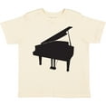 thumbnail image 3 of Inktastic Piano Silhouette Boys or Girls Toddler T-Shirt, 3 of 5