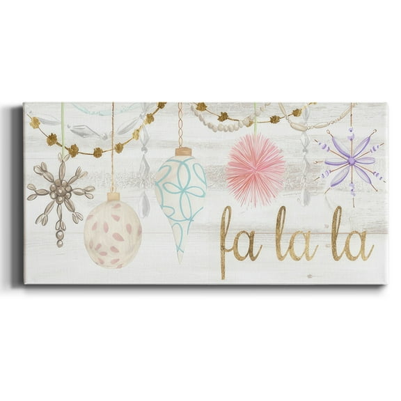 Elegant Ornaments Collection D- Gallery Wrapped Canvas