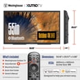 thumbnail image 6 of Westinghouse PS Series 55″ 4K UHD Partial Sun Outdoor TV, 700+ Nits High-Brightness Anti-Glare Display, Xumo Smart TV, Weather-Resistant Outdoor Television, 6 of 8