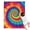 Colorful Rainbow Tie, variant on Colorful Rainbow Tie Dye Spiral Pattern Blanket,Comfortable Soft Flannel Throw Blanket,All Season,Warm Lightweight Blankets for Sofa Bed Couch Living Room Chair,30"x40"