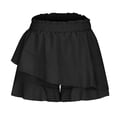 thumbnail image 5 of Ruimatai Women's High Waist Workout Shorts Summer Casual Flounce Shorts Stretchy Comfortable Yoga Shorts with Pockets for Running Gym, 5 of 7