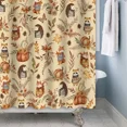 thumbnail image 6 of Tchckioa Waterproof Shower Curtain for Batnroom,Autumn Thanksgiving Curtain Decor,72x72 Inch, 6 of 6