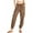 Camel, variant on C'est Toi Women's High Rise Baggy Cargo Woven Tencel Jogger Pants (M, Camel)