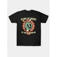 thumbnail image 1 of Men's Front Print T-shirt Bombshell 100% Cotton Funny Graphic Tee Summer Casual TeeTop, 1 of 6