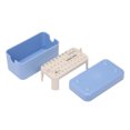 thumbnail image 1 of Caja esterilizadora para instrumental dental, 40 cavidades, ideal para limas endodónticas, color azul, resistente a altas temperaturas y presión., 1 of 7