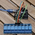 thumbnail image 3 of Módulo de relé de 5 V CC de canal con optoacoplador Compatible con Arduino UNO R3 MEGA 1280 DSP ARM PIC AVR STM32 Raspberry Pi Xemadio 221569, 3 of 9