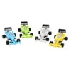 Children Mini Racing Car Toy Playset Pull Back Cars Vehicles Playset (4 Pieces)