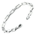 thumbnail image 2 of Pompeii Men's 14k Gold (27gram) or Platinum (50gram) 6mm Link Bracelet 8.5" (,), 2 of 3