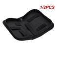 thumbnail image 2 of 1/2 Pcs Sac à Outils Portable en Toile Multifonctionnel Noir pour Réparation de Montre avec Fermeture Éclair Style A 2 Pcs TP, 2 of 6