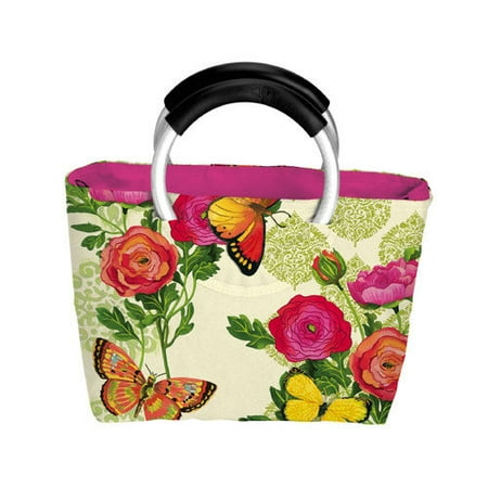 Cypress Home Botanica Insulated Lunch Bag with Metal Handle