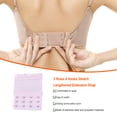 thumbnail image 2 of Correa de extensión Qarigey extensores de sujetador hebilla 3 Filas 4 Accesorios de gancho, 2 of 6