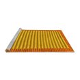 thumbnail image 2 of Ahgly Company Machine Washable Indoor Square Abstract Yellow Modern Area Rugs, 8' Square, 2 of 4