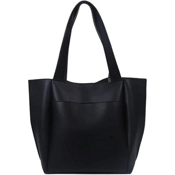 MMYGU Purses and Handbags for Women Minimalist Leather Tote Shoulder Bag Spacious Top Handle Bag Satchel Everyday Work Bag