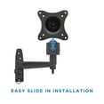 MountIt! Full Motion TV Wall Mount, Up to 30" TVs, Capacity 44 lbs