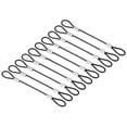 thumbnail image 1 of Cerradura de Cable de Seguridad de Acero Uxcell para Iluminación de Escenario Cables de Seguridad Negros 2mmx0.1m 10Pcs, 1 of 6