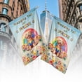 thumbnail image 4 of Wagging Tail Goldendoodle Celebrates Rainbow Pride Month LGBT LGBTQ+ House Flag 28x40in Double Sided Doodle Dog Lover Gifts Idea Outdoor Decor - 01003, 4 of 5