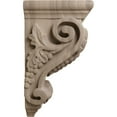 thumbnail image 3 of Ekena Millwork 3 1/2"W x 4"D x 7"H Small Grape Corbel, Walnut, 3 of 4