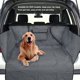 thumbnail image 4 of Greeniant Funda impermeable para asiento de coche de perro, portador de perros de compañía, alfombrilla para asiento trasero, cojín para hamaca con Suministros para perros gris Greeniant PT000490-02B, 4 of 6