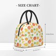 thumbnail image 2 of Easygdp Colorful Lemons Bolsa de Almuerzo Insulada Grande, Forro de Aluminio, Diseño Espacioso, a Prueba de Fugas, Ideal para Trabajo, Picnics, Viajes y Actividades al Aire Libre, 2 of 6