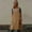 Khaki, variant on dresses for women 2022 Women Cotton Linen Pinafore Square Cross Apron Garden Work Pinafore Dress Women's Casual Dress Blue + XXL