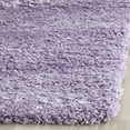 thumbnail image 3 of SAFAVIEH California Plush Solid Shag Runner Rug, Lilac, 2'3" x 11' - Modern Design, Lilac, Non-Shedding & Easy Cleaning, Ultra Plush Thick Pile, Ideal for Living Room, Bedroom, Entryway, 3 of 11