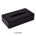 thumbnail image 3 of Ounissouiy Soporte de caja de pañuelos resistente y duradero de plástico para almacenamiento de servilletas de , soporte para servilletas Almacenamiento y organización del hogar negro 3, 3 of 6