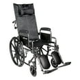 thumbnail image 1 of Silver Sport Full-Reclining Wheelchair- 18 in. w-Full Arms, 1 of 1