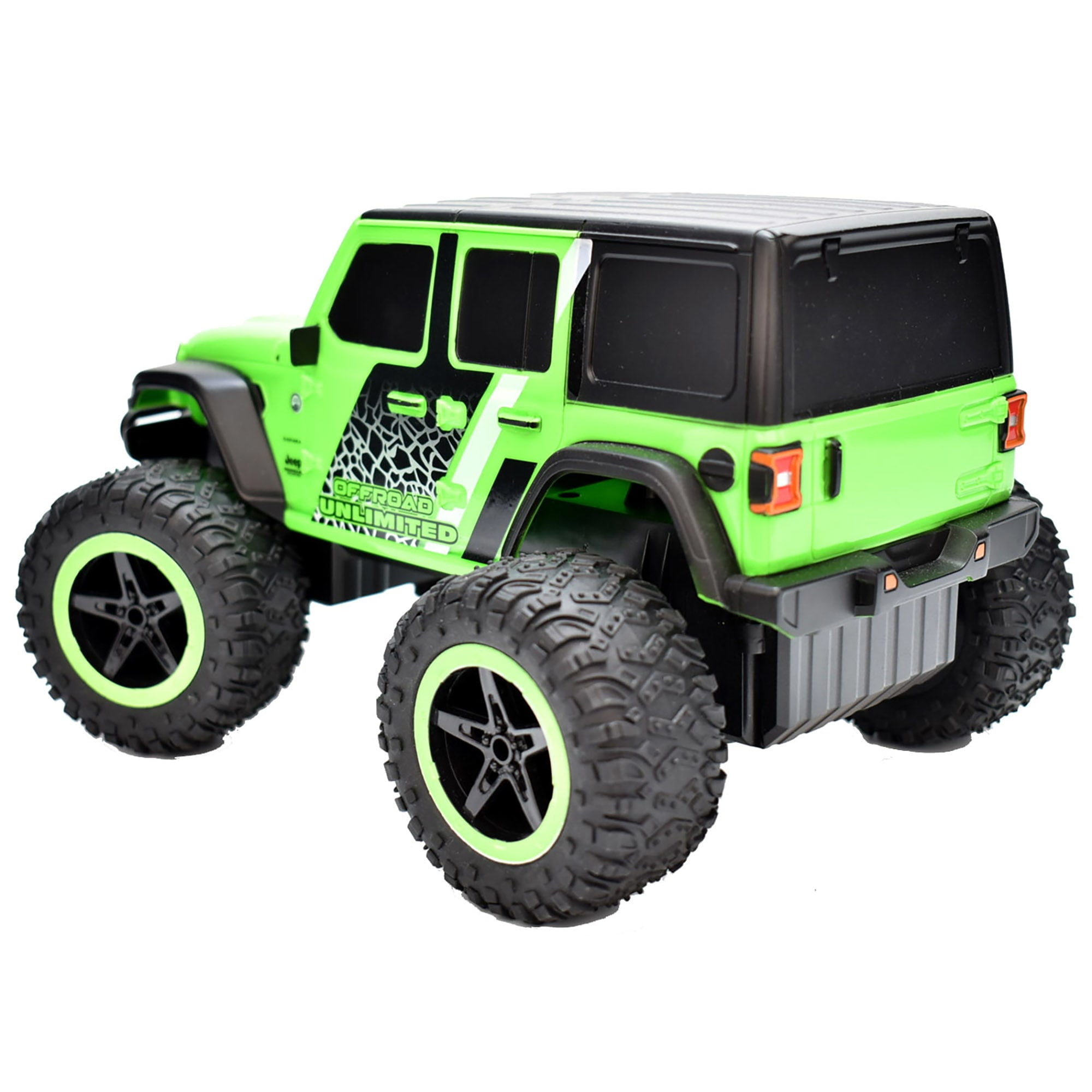 Taiyo: Jeep Wrangler Sahara Unlimited 1:16 Scale R/C Vehicle in Green
