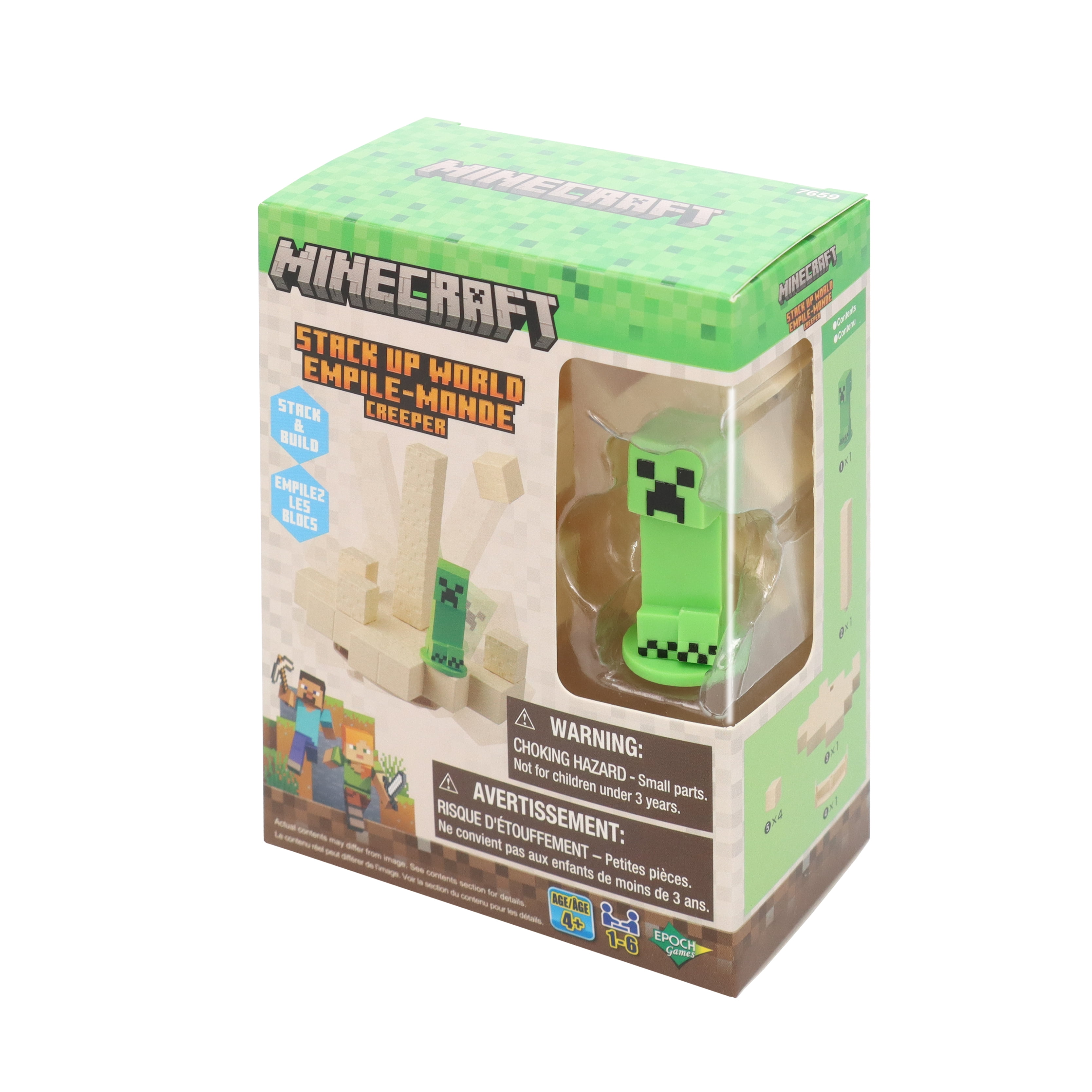 EPOCH Games Minecraft Balancing World Volume 2, Tabletop Skill and Action Game, Ages 4+