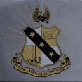 thumbnail image 2 of CafePress - Alpha Sigma Phi Coat Of Arms - Adjustable 100% Brushed Unisex Casual Cotton Baseball Cap, Beige, 1, 2 of 2