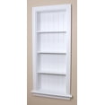 thumbnail image 3 of 14x36 Recessed Aiden Wall Niche with beadboard back and three shelves, 3 of 3