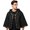 Black, variant on Huchen Renaissance Medieval Hooded Cape Adult Polyester Cloak Halloween Party Victorian Capelet for Adults (White)