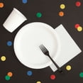 thumbnail image 7 of (4 pack) Way to Celebrate! Black Plastic Round Tablecloths, 84in, 2ct, 7 of 7