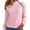 *Pink, variant on laiqvcdr Womens Pullover Sweatshirt, Long Sleeve Half Zip Sweatshirts Tops, Turtleneck Casual Loose Top ,Navy,Womens Plus M